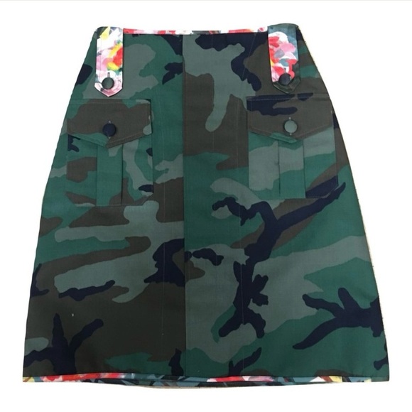 Harvey Faircloth Utility Miniskirt, Orig $350, SZ 8 - Picture 2 of 11